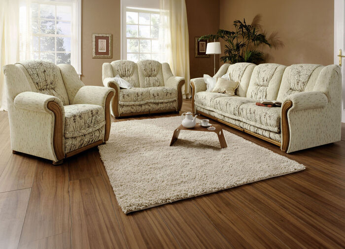 Polstermöbel mit Federkernpolsterung BEIGE