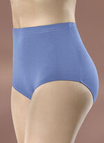 F&uuml;nferpack Slips mit Gummizug 3X AZURBLAU, 2X WEISS