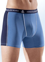 Dreierpack Pants, uni mit Kontrasteinsätzen 