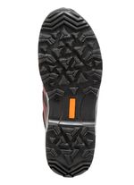 Wetterfester Schn&uuml;r-Bootie mit Klimamembrane ausgestattet SCHWARZ-BORDEAUX