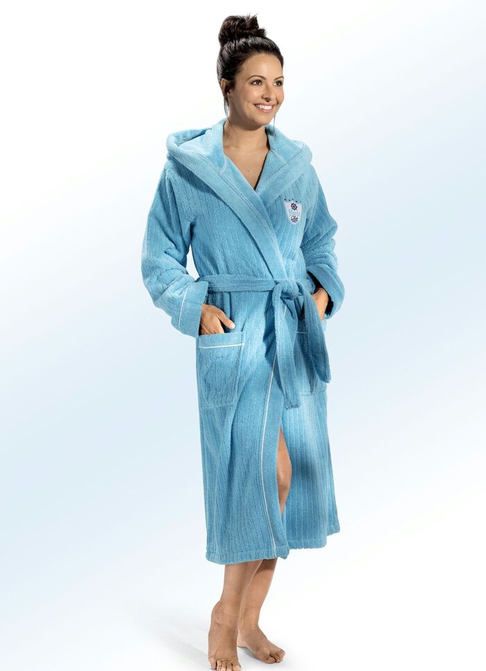 Bademantel mit Kapuze T&Uuml;RKIS