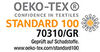 BADERde_CH1Logo_Oekotex_70310