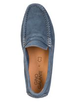 GINO GALANTE, klassische Herren-Slipper, aus Leder JEANS