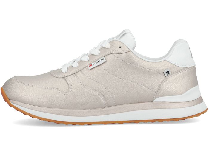 Rieker Sneaker mit MemoSoft-Textilfussbett GOLDBEIGE