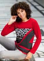 Pullover in Jacquard-Dessin 