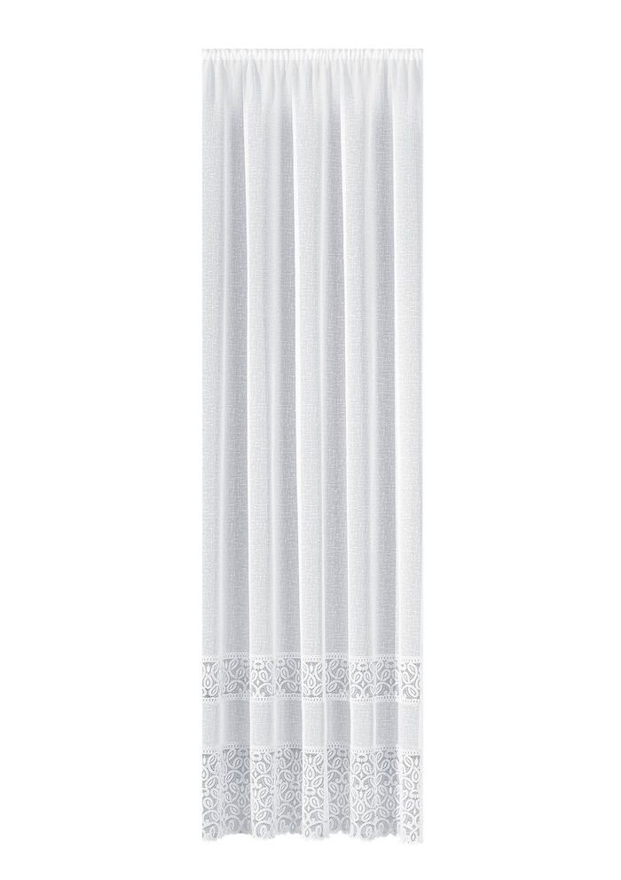 Langvorhang mit Universalschienenband 