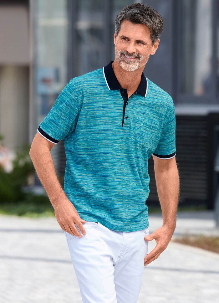 Poloshirt mit Brusttasche 