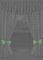 Dekorative Schleifen-Raffhalter, 2er-Pack 