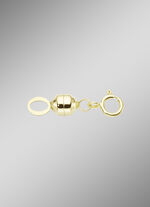 Praktische Magnetschliesse aus Gold