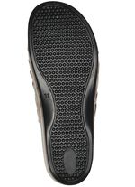 Gemini, sommerliche Damen-Clogs, Weite G, mit Gummizug TAUPE