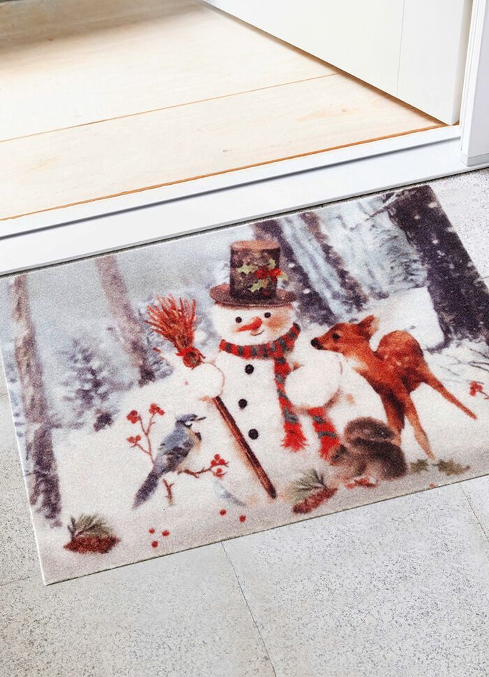 Fussmatte mit rutschhemmender R&uuml;ckseite 