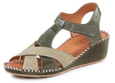 ELENA EDEN Sandalette aus weichem Nappaleder 