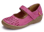 ELENA EDEN Slipper aus schattiertem Nappaleder FUCHSIA