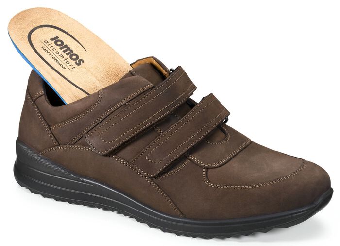 Slipper in Extraweite K SCHOKOBRAUN