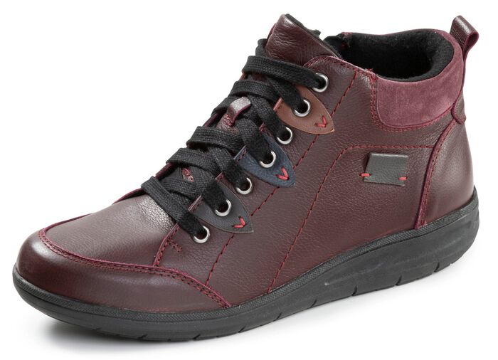 ELENA EDEN, bequeme Damen-Boots, Weite H, mit herausnehmbarem Fussbett 