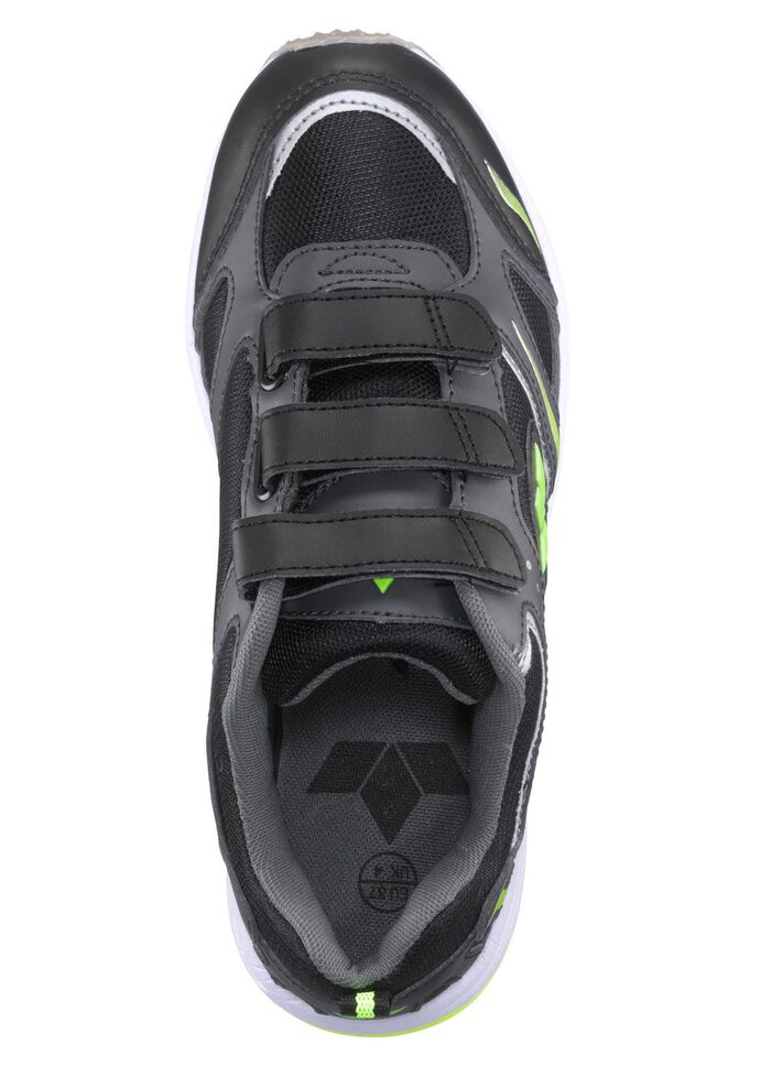 Klett-Sneaker in sportlicher Ausf&uuml;hrung SCHWARZ-GR&Uuml;N