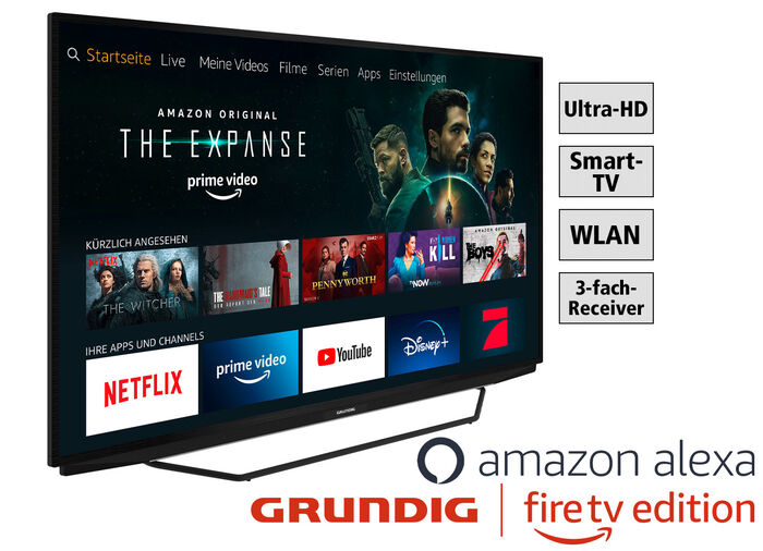 Grundig LED-Fernseher firetv edition in verschiedenen Gr&ouml;ssen 