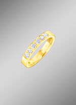 Memoire-Ring mit Brillanten 