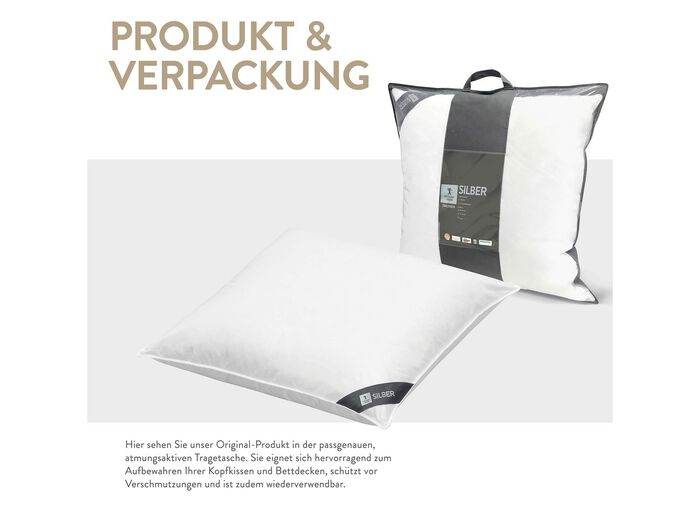 Fantastisches, mit gr&ouml;sster Sorgfalt in Deutschland hergestelltes Daunenprogramm aus dem Hause Spessarttraum 