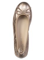 ELENA EDEN, schicke Damen-Ballerinas, Weite G, mit herausnehmbarem Fussbett 