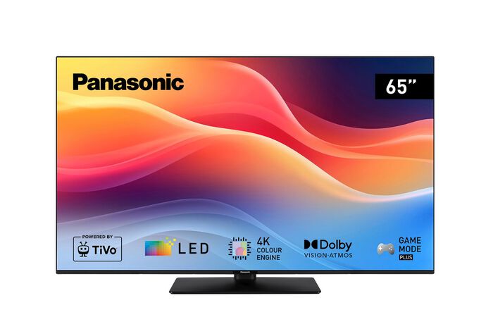 &bdquo;Panasonic&ldquo; 4K-Ultra-HD-LED-Smart-TV mit TiVo Betriebssystem SCHWARZ
