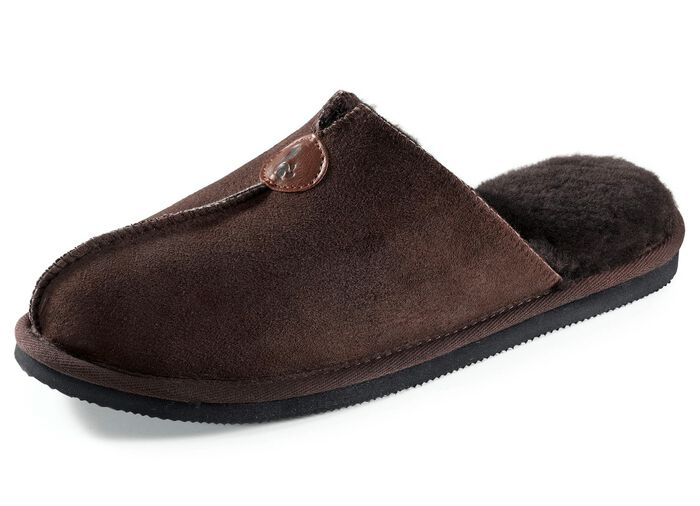 Pantoffel aus edlem Doubleface-Schaffell 