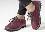 Waldläufer Schnürschuh aus hochwertigem Leder BORDEAUX