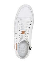 Gemini, sommerliche Damen-Boots, Weite G, mit herausnehmbarem Fussbett WEISS