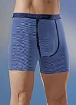 Dreierpack Pants mit Elastikbund, allover dessiniert 