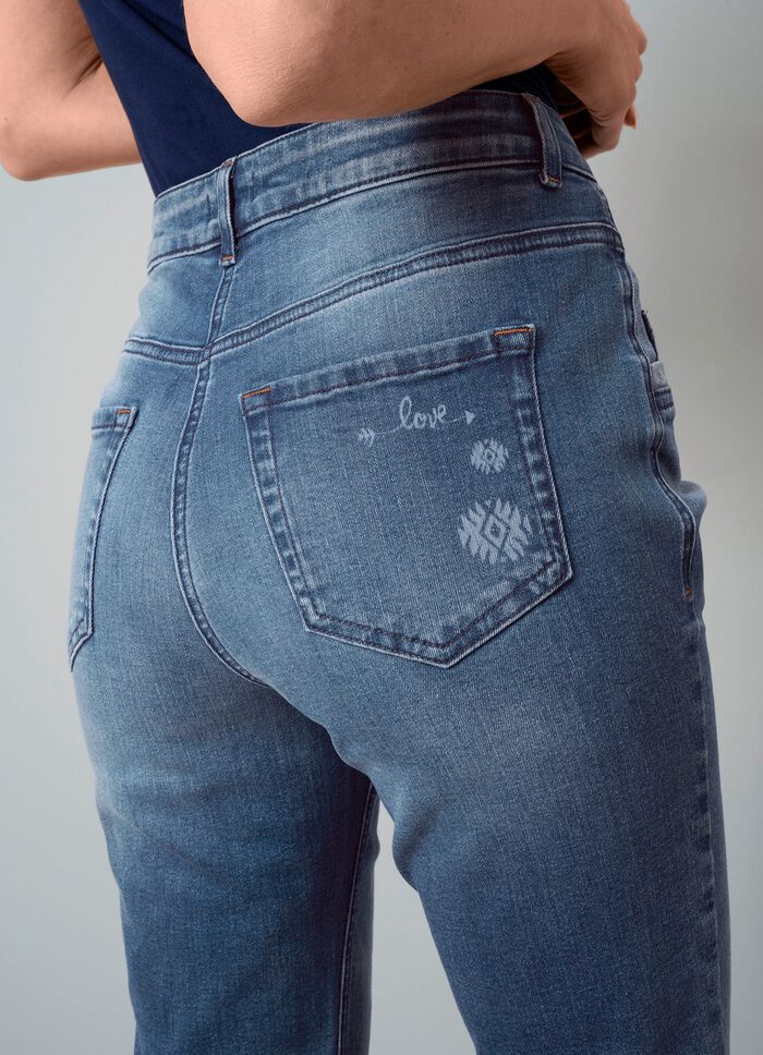 Jeans in 5-Pocket-Form 