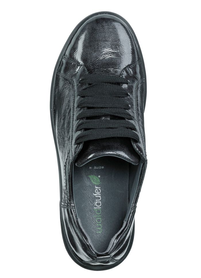 Waldl&auml;ufer, trendige Damen-Schn&uuml;rschuhe, Weite H, mit herausnehmbarem Fussbett ANTHRAZIT