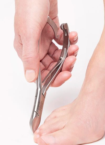 Sicherheits-Nagelzange von Canal aus rostfreiem Edelstahl 