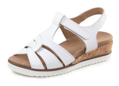 ELENA EDEN, bequeme Damen-Sandalen, Weite H, mit herausnehmbarem Fussbett 