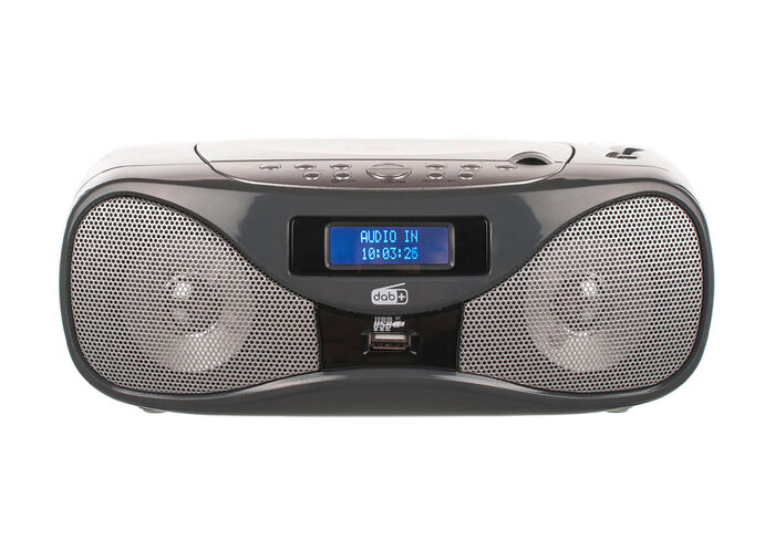 Dual DAB-P 160 Radio mit CD-Spieler GRAU