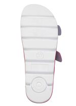 Klassische Damen-Pantoletten, mit verstellbaren Schliessen 