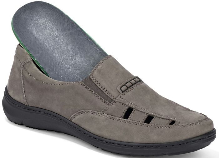 Waldl&auml;ufer Slipper mit seitlichen Gummiz&uuml;gen 