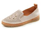 Gemini, sommerliche Damen-Slipper, Weite G, mit herausnehmbarem Fussbett 