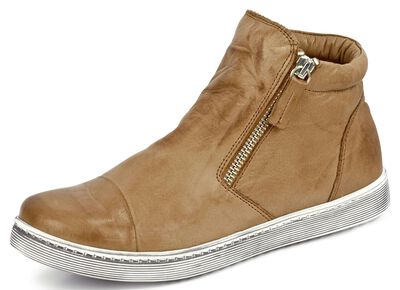 Stiefelette aus Rind-Nappaleder 