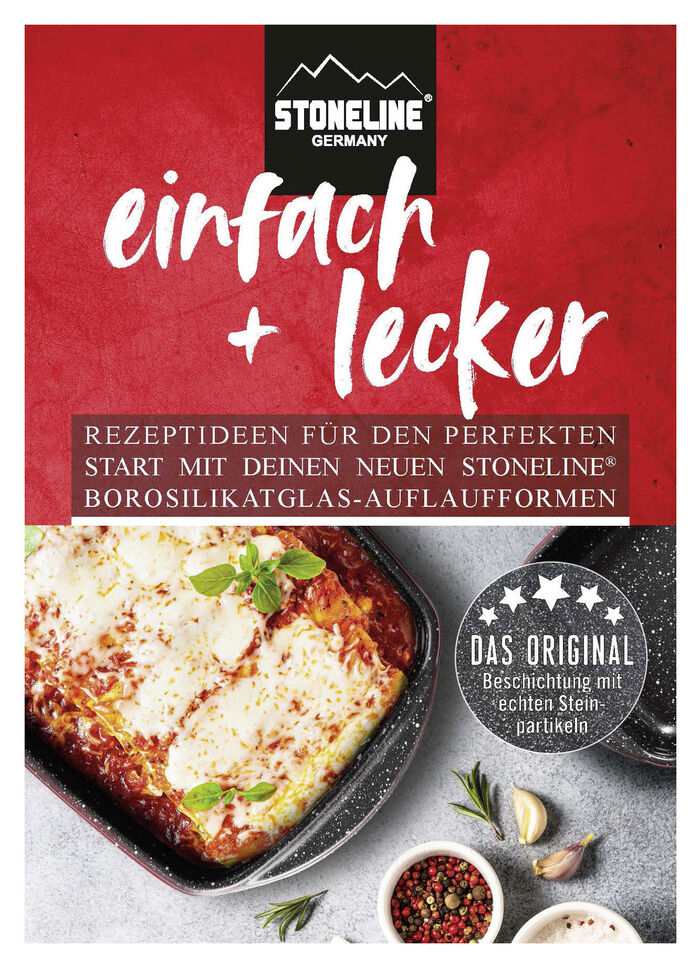 «STONELINE®»-Auflaufformen-Set 2-teilig