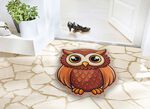 Fussmatte mit Eulen-Motiv 