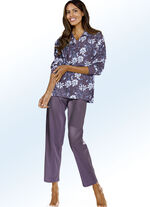 Zweierpack Pyjamas mit &Auml;rmelb&uuml;ndchen und offnen Beinabschl&uuml;ssen 