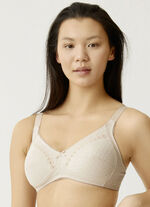 Naturana BH mit Jacquard-Dessin PUDER