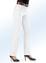 Bauchweg-Jeans in 8 Farben WEISS