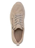 Caprice, trendige Damen-Sneaker, Weite G, mit herausnehmbarem Fussbett BEIGE