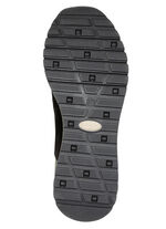 laurakent, stylische Damen-Sneaker, Weite G, mit herausnehmbarem Fussbett SCHWARZ-BORDEAUX-GOLD