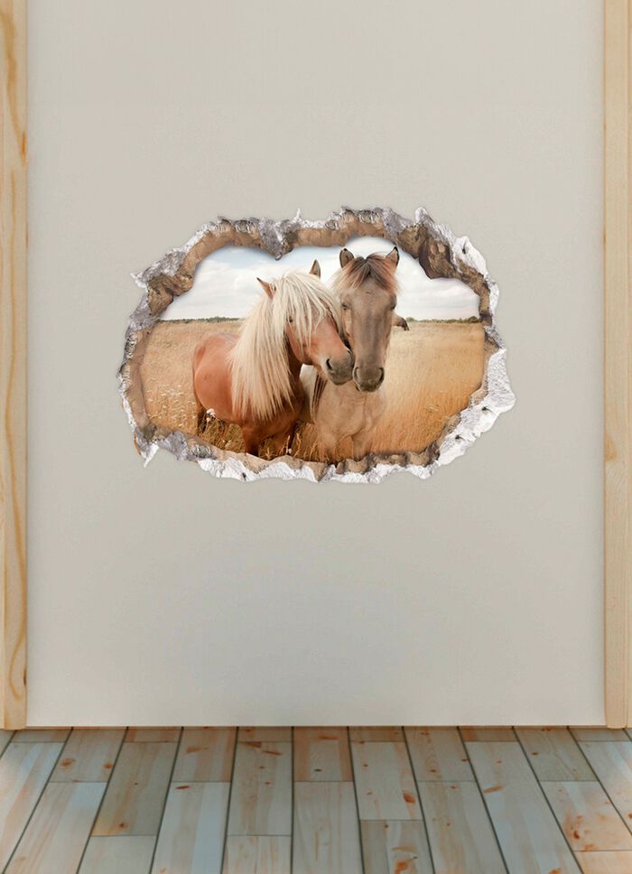 3D-Wand-Tattoo mit beeindruckendem 3D-Effekt 