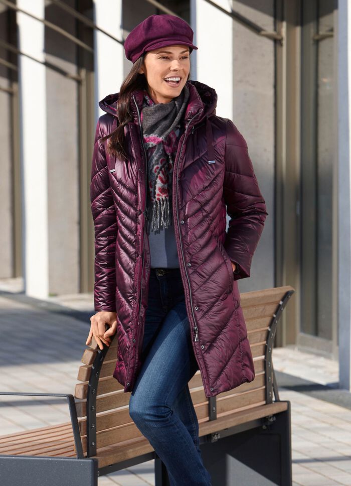 Kurzmantel mit Seitenschlitzen MARSALA