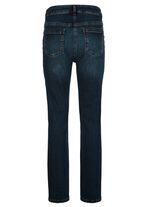 Jeans mit Glitzersteinchen und Ziern&auml;hten 