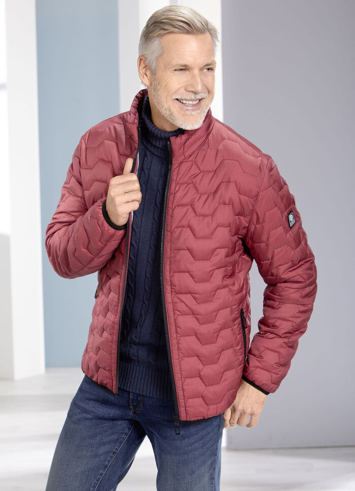 Steppblouson von &laquo;Gate One&raquo; ZIEGELROT