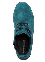 Waldl&auml;ufer, bequeme Damen-Boots, Winterschuhe, Weite H, mit herausnehmbarem Fu&szlig;bett PETROL